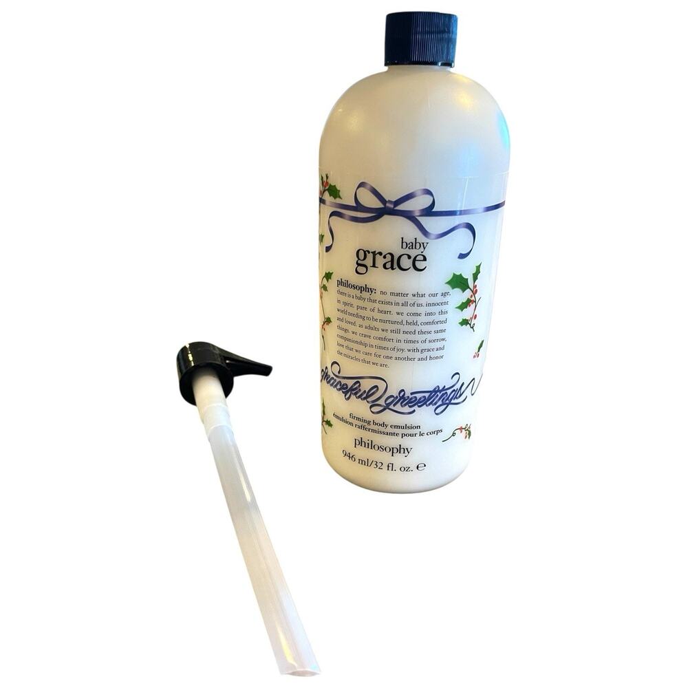 Philosophy Baby Grace Body Emulsion 32 fl. oz. Sealed with Pump - NEW